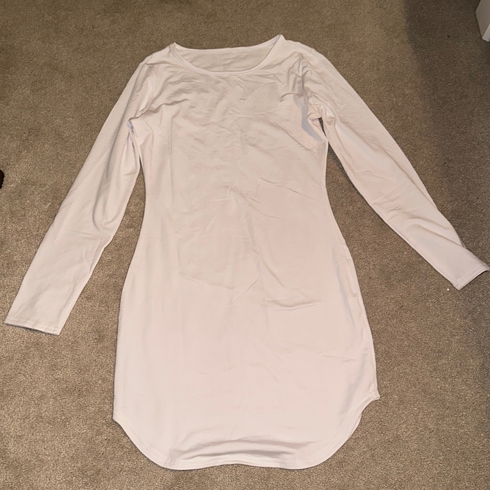 Mini long sleeve dress